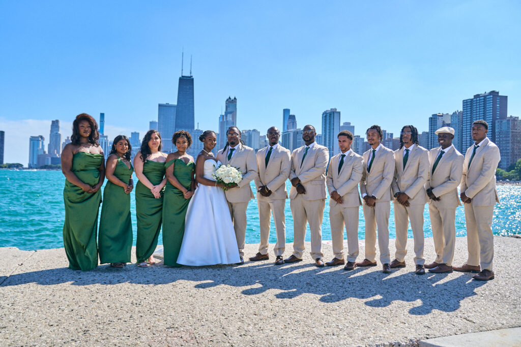 Downtown Chicago wedding