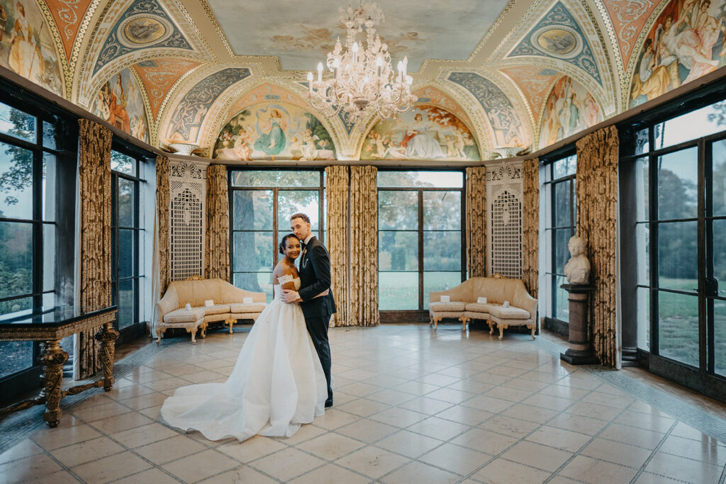 Chicago suburb wedding