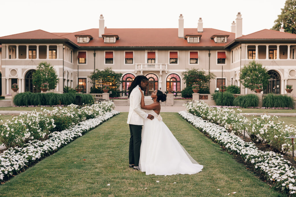 Chicago suburb wedding