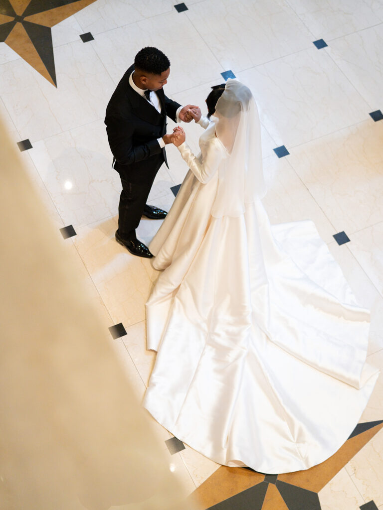 Chicago winter wedding