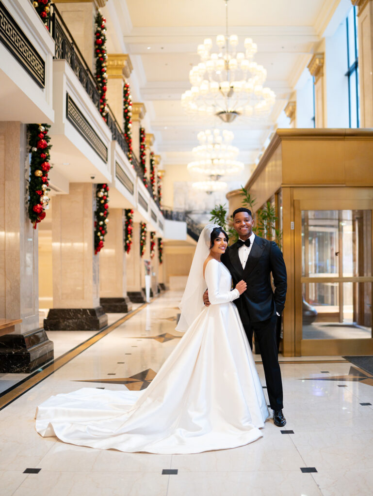 Chicago winter wedding