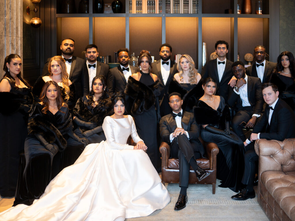 Chicago winter wedding